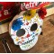 Dia de los Muertos Flower Skull
