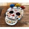 Dia de los Muertos Flower Skull