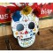 Dia de los Muertos Flower Skull