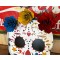 Dia de los Muertos Flower Skull