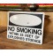 Danger - No Smoking Schild