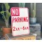 No Parking 2AM to 6AM Schild