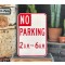 No Parking 2AM to 6AM Schild