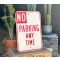 No Parking Any Time Schild