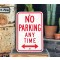 No Parking Any Time Schild