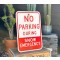 No Parking During Snow Emergency Schild