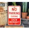 No Parking During Snow Emergency Schild