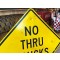 XL No Thru Trucks Schild