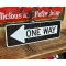 One Way Verkehrsschild