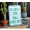 Reserved For Hall Director Schild