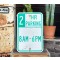 2 Hour Parking 8AM - 6PM Schild