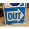 1970s Pepsi Cola Drive Out Schild
