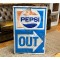 1970s Pepsi Cola Drive Out Schild