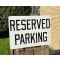 Reserved Parking Verkehrsschild