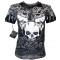 Xzavier - Respect Skulls T-Shirt Front