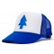 Retro Cap - Dipper Blue Pine Tree Trucker Cap