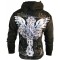 Xzavier Righteous Cross Zipper Hoodie Back