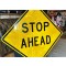 XL Stop Ahead Verkehrsschild