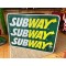 XXL Subway Schild