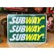XXL Subway Schild