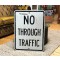 No Through Traffic Verkehrsschild