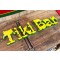 Tiki Bar Size XL 3D Schriftzug
