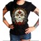 La Marca Del Diablo - Death or Glory Skull T-Shirt Front