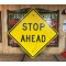 XXXL Stop Ahead Verkehrsschild