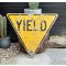 1950´s Yield Verkehrsschild