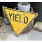 1950´s Yield Verkehrsschild