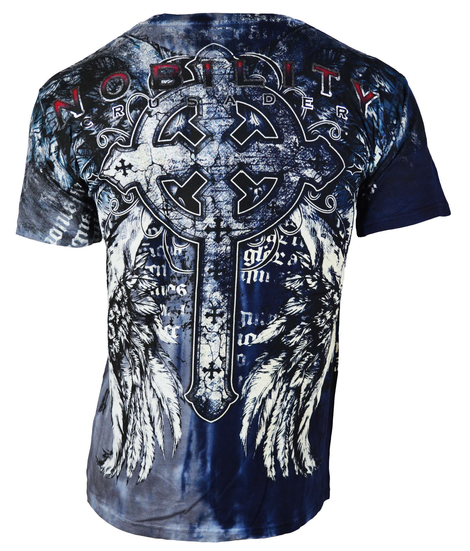 XZAVIER [Nobility Cross] T-Shirt MMA UFC Biker Harley Rocker Gothic ...